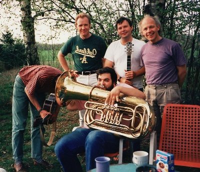 Mit Massimo Lupotti aund Robert Wilken bei den Aufnahmen zu 'Don't Let That Music Die' Mit Massimo Lupotti und Robert Wilken